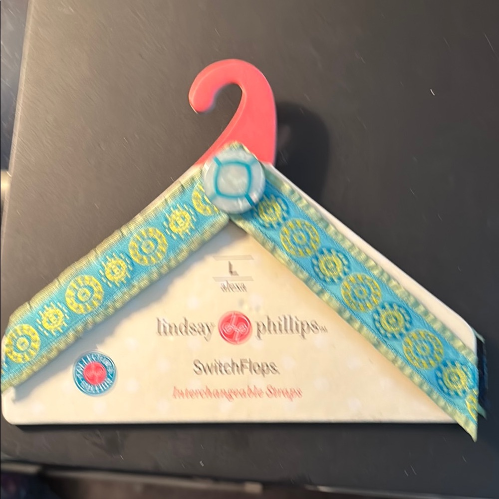 Lindsay Phillips Interchangeable Straps - Blue and Yellow/Green
